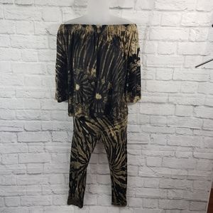 Karhmundo Imports NWT Tie-Dye Lounge Set